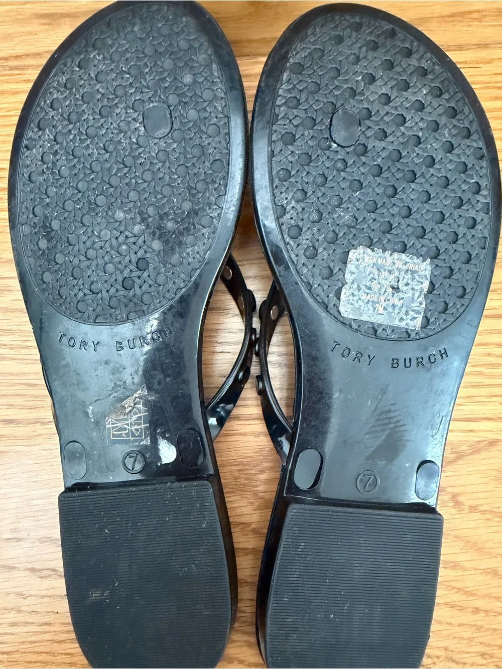 Tory Burch Studded Jelly Flip Flop Sandal